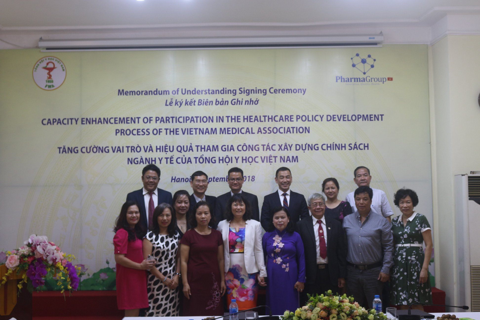Tổng hội Y học Việt Nam và Pharma Group ký kết “Biên bản ghi nhớ tăng cường xây dựng chính sách Y tế Việt Nam”