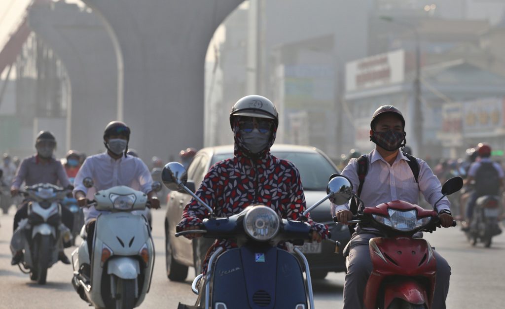 Ảnh hưởng của tình trạng ô nhiễm không khí tới sức khoẻ