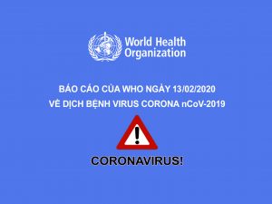 Báo cáo tình hình dịch virus nCoV ngày 13/02/2020 của tổ chức WHO