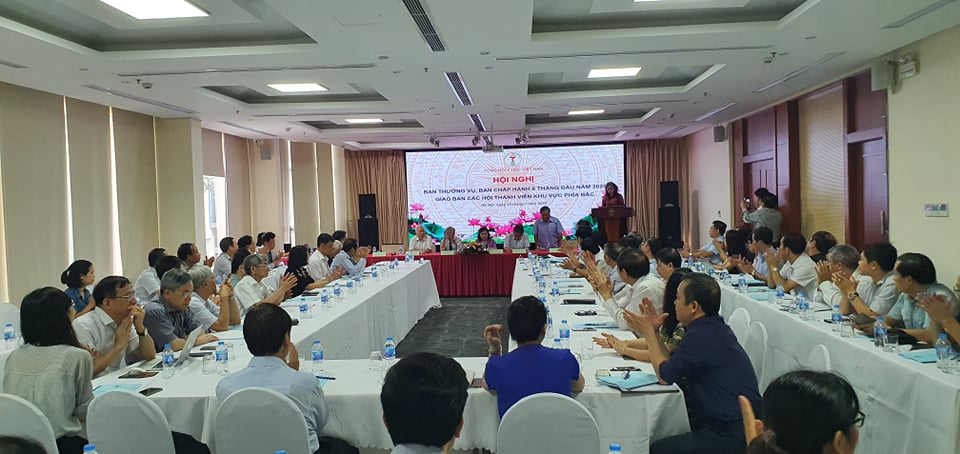 Toàn cảnh Hội nghị lần thứ 9 - Ban Chấp hành Tổng hội Y học Việt Nam nhiệm kỳ 2016-2021